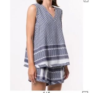 Cecile Copenhagen NWT sleeveless v neck top, S